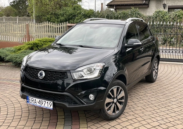 SsangYong Korando cena 48500 przebieg: 82000, rok produkcji 2016 z Mordy małe 232